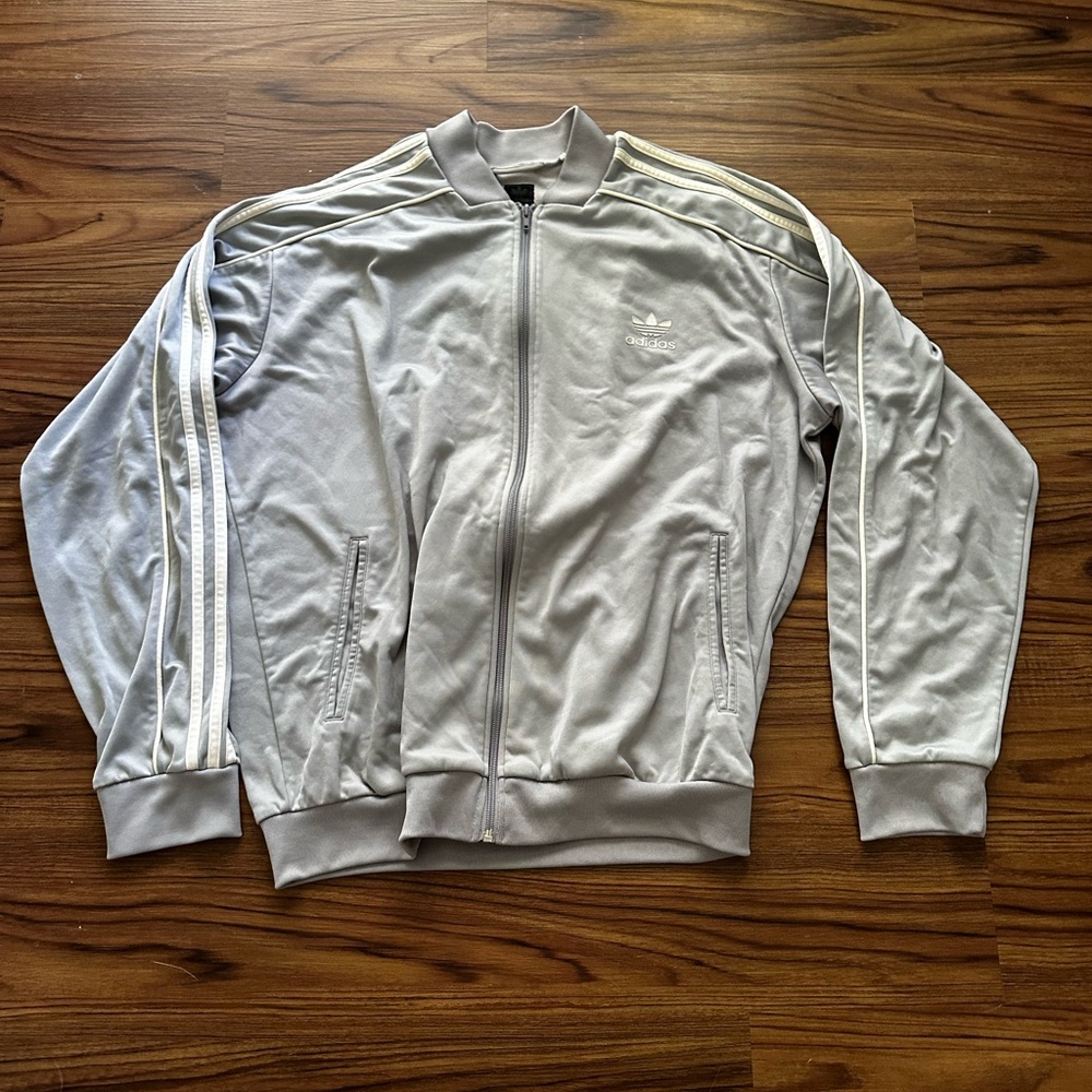 adidas Gray Track Jacket